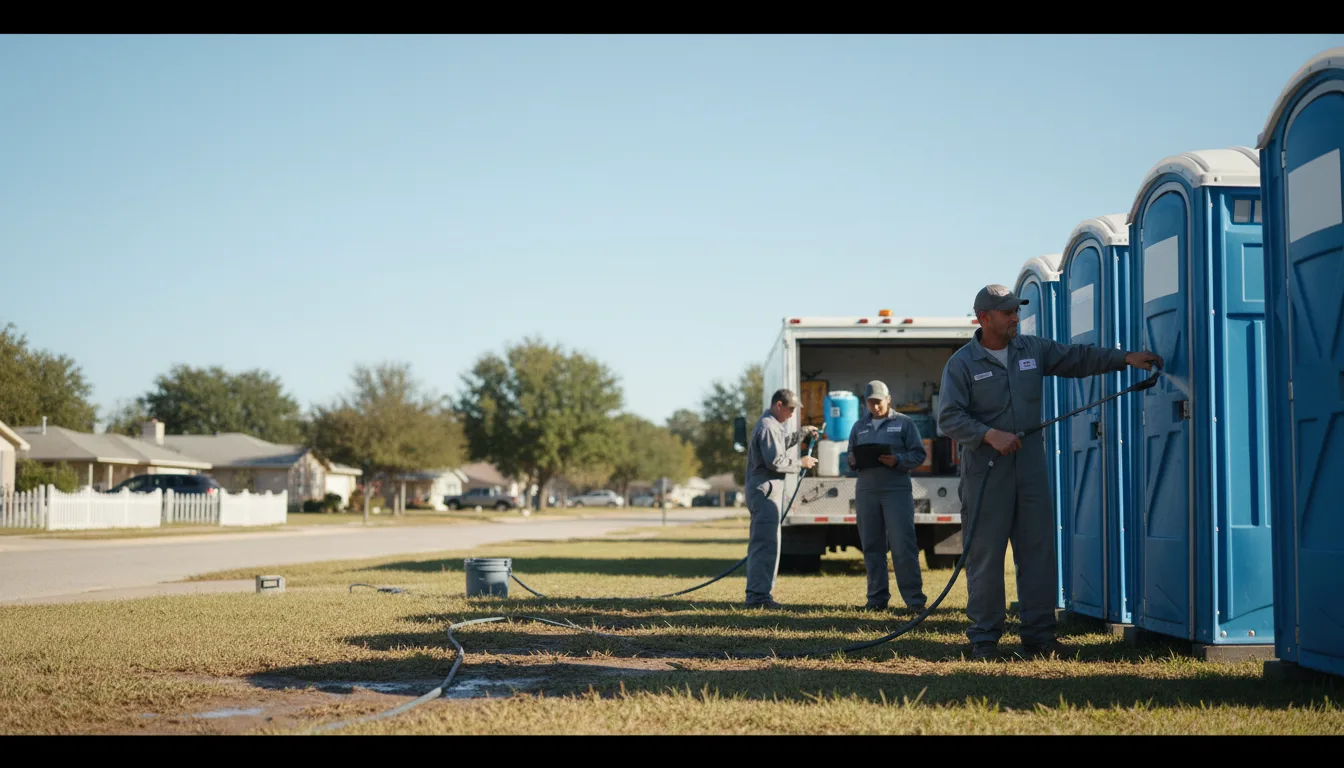 Long-Term Portable Toilet Rental in Big Lake, TX near me